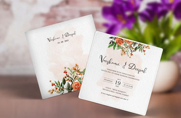 Wedding Card Print
